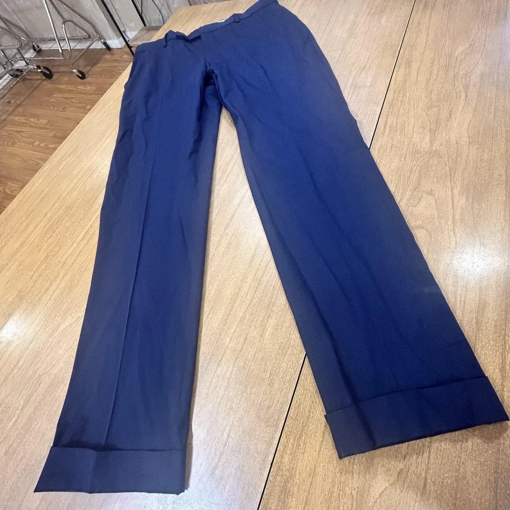Polo Ralph Lauren Pants Mens 34x32 Navy Prospect Performance Dress Slacks NWT